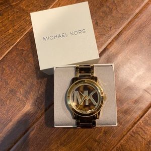 Michael Kors Tortoise Shell Watch